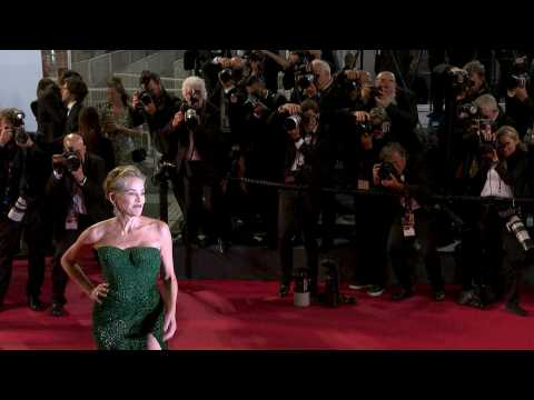 Cannes: Sharon Stone, Maggie Gyllenhaal on the red carpet for 'Crimes of the Future' premiere