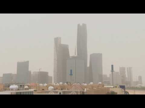 Saudi Arabia's capital Riyadh hit by second sandstorm in a week