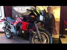Amiens : il expose au Gaumont une réplique de la moto du film Top Gun