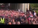 Liverpool fans descend upon stadium for Champions League final