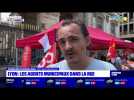 Lyon : les agents municipaux dans la rue
