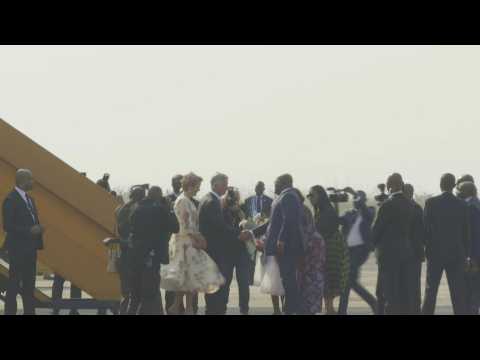DR Congo: Belgian king arrives in Kinshasa for first official visit