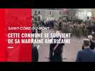 VIDEO. 78e anniversaire du Débarquement : Saint-Côme-du-Mont salue la mémoire de sa marraine américaine
