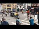 La première vélo parade d'Art Rock a débarqué dans les rues de Saint-Brieuc