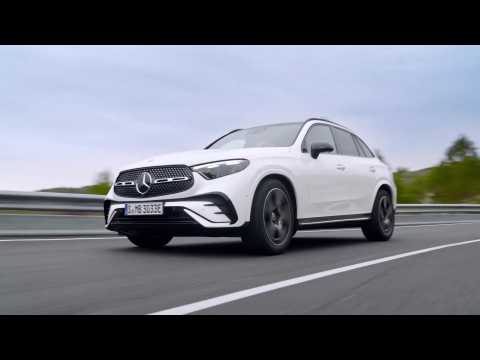 The new Mercedes-Benz GLC AMG Line Driving Video