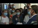 Overcrowded emergency departments: Macron arrives at Cherbourg Hopital