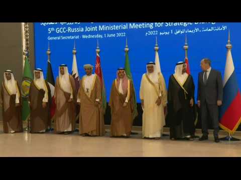 Russian FM meets GCC foreign ministers in Riyadh