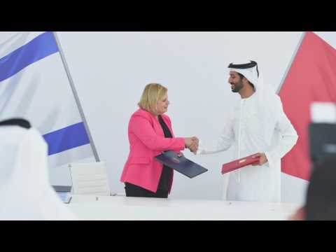 Israel signs historic free trade deal with United Arab Emirates