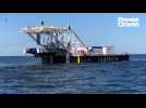 VIDEO. Les Chantiers de l'Atlantique ont conçu un prototype de portique pour la mise à l'eau de drones