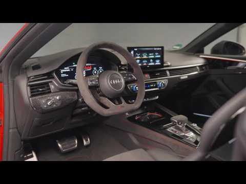 Audi RS 5 Coupé with competition plus package Interior Design in Studio