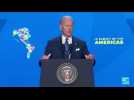 Au Sommet des Amériques, Joe Biden parle de démocratie aux dirigeants d'Amérique latine