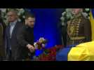 Zelensky says last farewell to Kravchuk, Ukraine's first post-USSR president