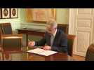 Finnish Foreign Minister signs NATO application letter