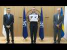 Finnish and Swedish ambassadors submit NATO applications to Stoltenberg - Label : AFPTV - First images - Category : News