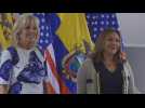 US First Lady Jill Biden meets Ecuadorian counterpart in Quito