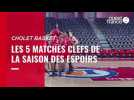 VIDÉO - Cholet Basket. Les cinq matches clefs de la saison des Espoirs
