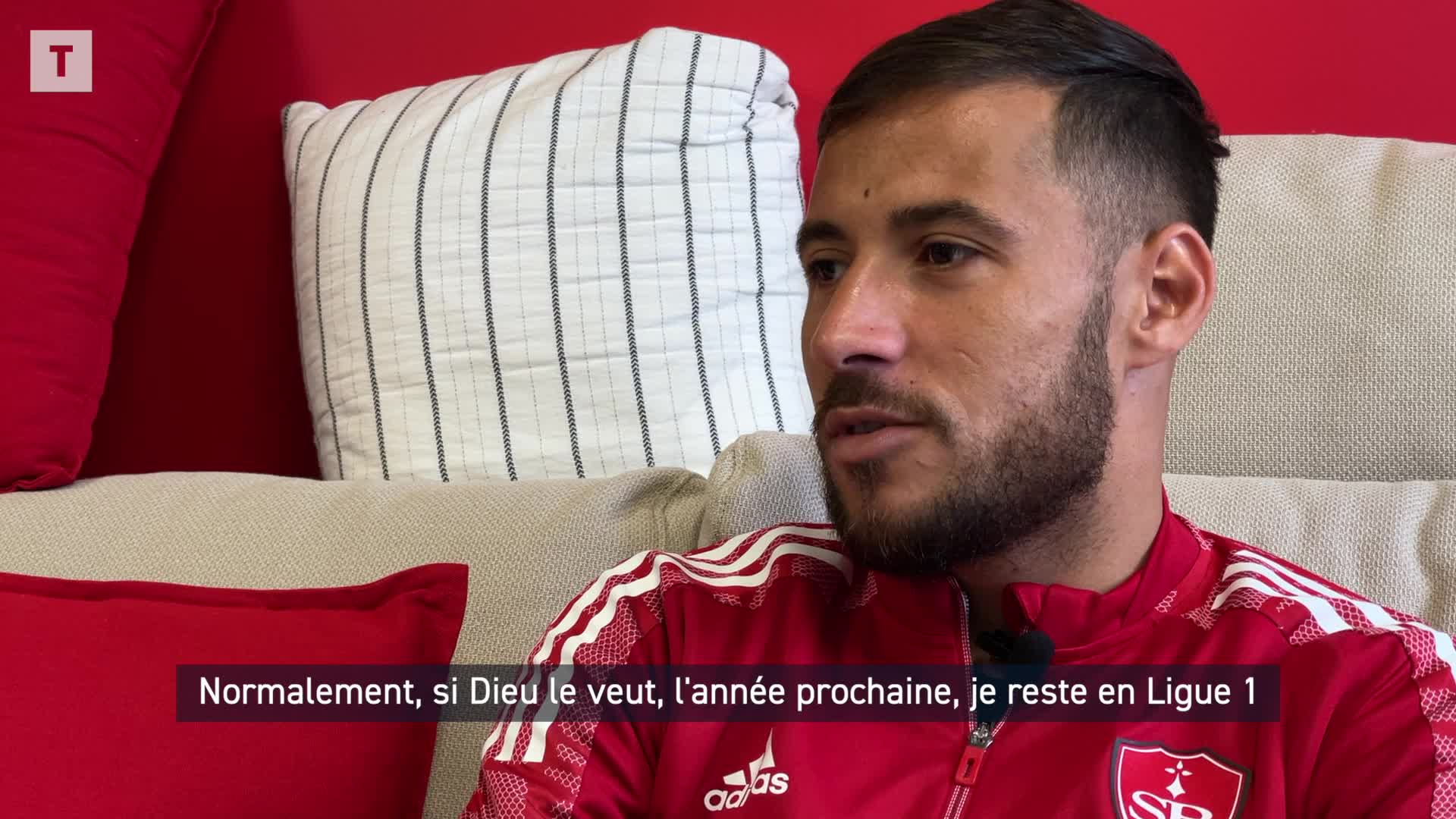 Youcef Belaïli : « Normalement, je reste en Ligue 1 la saison prochaine" (Le Télégramme)