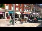 Instantané commerces en centre-ville d'Amiens