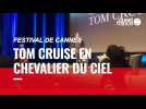VIDÉO. Festival de Cannes : Tom Cruise en Chevalier du ciel