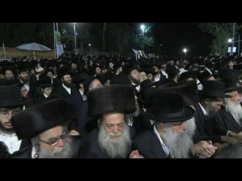Orthodox Jews celebrate Lag BaOmer a year after deadly stampede