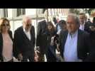 Fallen football chiefs Blatter and Platini arrive for fraud trial in Switzerland