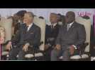RDC: le roi Philippe de Belgique et le président Tshisekedi participent à une cérémonie.