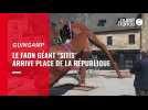 VIDEO. Sitis, le Bambi géant s'installe à Guingamp