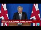 Royaume-Uni : Boris Johnson s'explique sur le Partygate