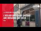 VIDEO. A La Roche-sur-Yon, l'onglerie cachait une mosaïque Art déco
