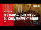VIDÉO. Pouvoir d'achat, santé et climat : Élisabeth Borne fixe les trois « urgences » du gouvernement