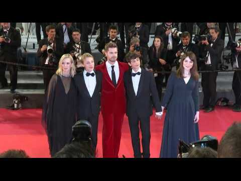 Cannes: Cast and crew of "Close" by Belgium's Lukas Dhont on the red carpet