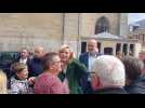Visite de Marine Le Pen à Blangy-sur-Bresle avant les législatives