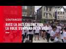 Une palette de coureurs dans les rues de Coutances pour la Jazz colore run