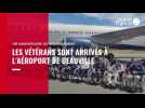 VIDÉO. Les vétérans sont arrivée à l'aéroport de Deauville pour le 78e anniversaire du Débarquement