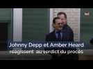 Johnny Depp et Amber Heard réagissent au verdict du procès