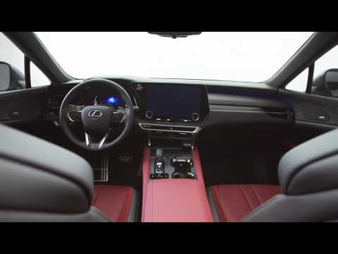 Lexus RX 500h F-Sport Interior Design in White