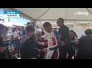 VIDÉO. 24 Heures du Mans : le pilote sarthois Julien Canal signe des autographes au pesage
