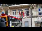 suspicion de malaise dans un appartement rue Faidherbe à Lille : les pompiers cassent la fenêtre