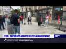 Lyon : grève des agents de l'éclairage public