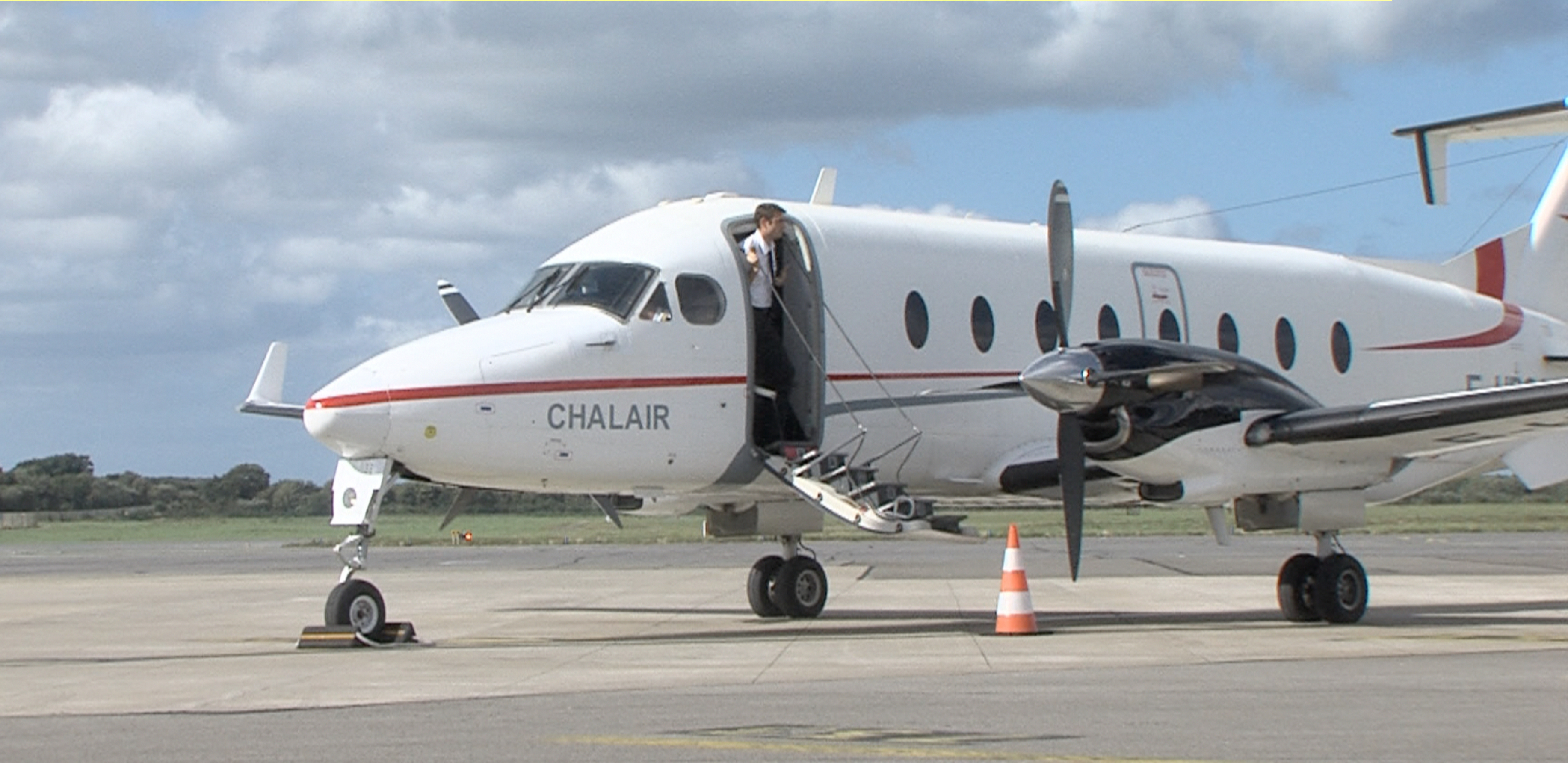 Chalair aviation déploie ses ailes en Bretagne [Vidéo] | Le Télégramme