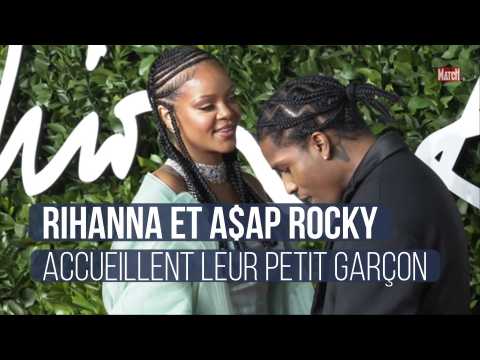 VIDEO : Rihanna et A$AP Rocky accueillent leur petit garçon