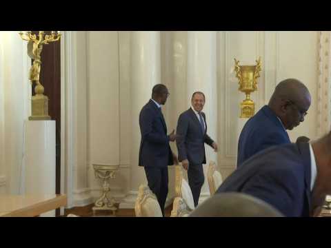 Lavrov meets with Malian counterpart Abdoulaye Diop