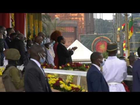 President Paul Biya presides over the 50th anniversary of Cameroon's unity