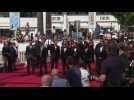 Cannes: Cast and crew of "Boy from Heaven" by Tarik Saleh on the red carpet