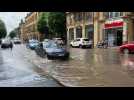 Sedan: orage soudain dans le centre-ville de Sedan