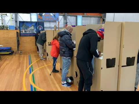 Polls open in Melbourne as Australians vote in federal election