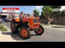 Le défilé des tracteurs au festival Groin de zik à Lamballe-Armor
