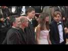 Cannes: Cast and crew of "Triangle of sadness" by Swedish director Ruben Ostlund on the red carpet