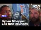 Kylian Mbappé au PSG: soulagement et joie des supporters