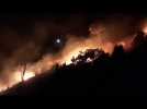 Quarante hectares de gros maquis partent en fumée à Vivario